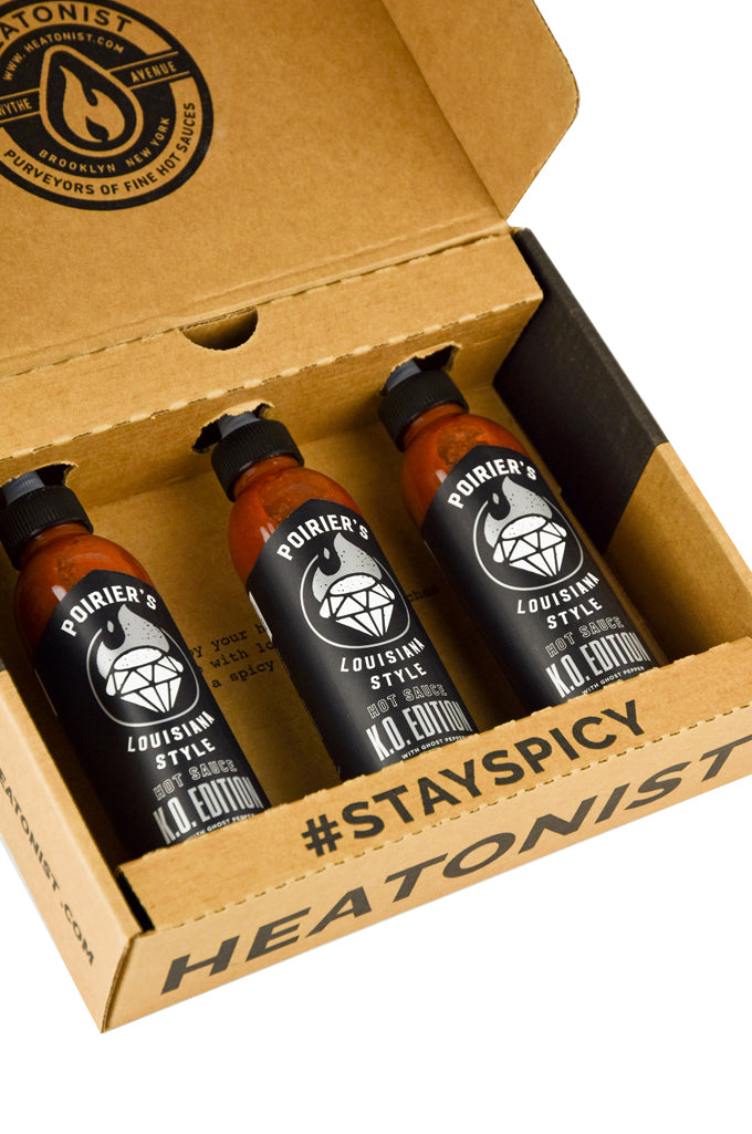 Dustin Poirier Hot Sauce - KO Edition 3 Pack O1
