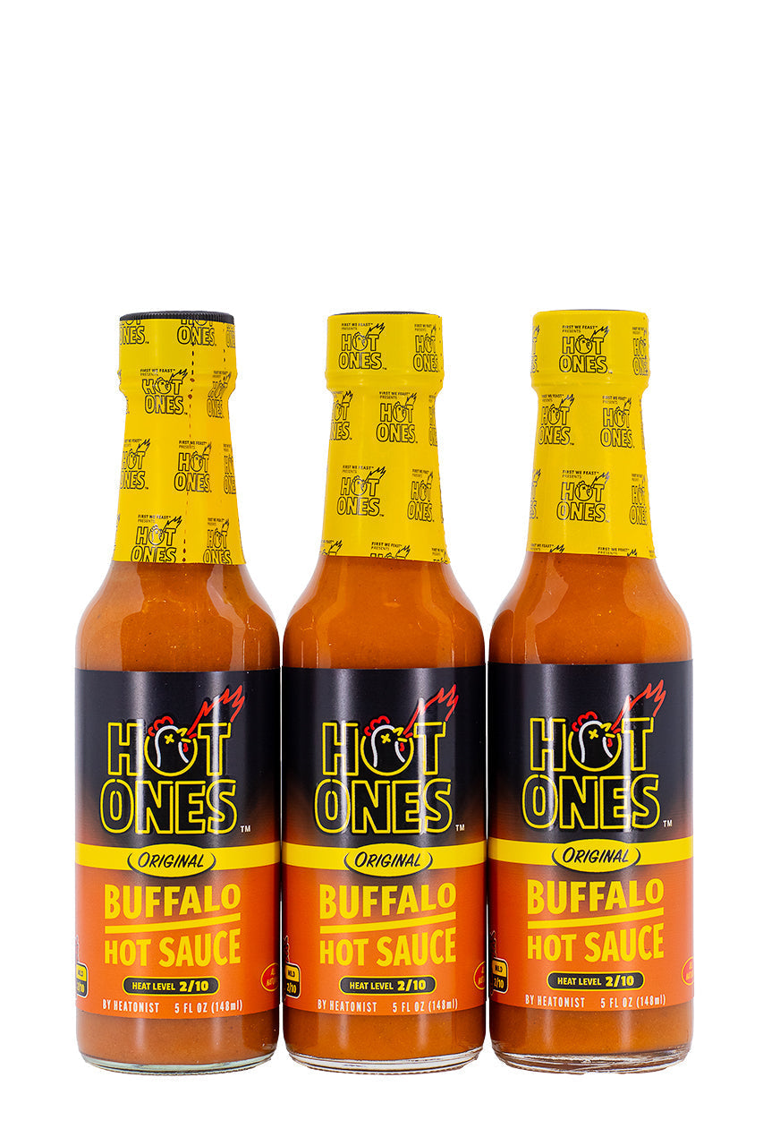 Buffalo Hot Sauce 3-Pack | Hot Ones Hot Sauce N3