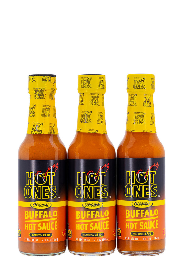 Buffalo Hot Sauce 3-Pack | Hot Ones Hot Sauce N3
