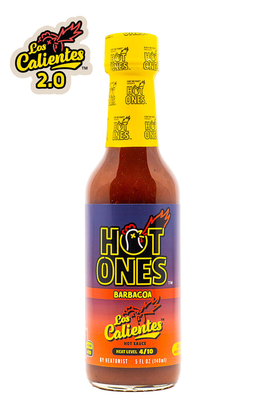 Los Calientes Barbacoa | Hot Ones Hot Sauce X5