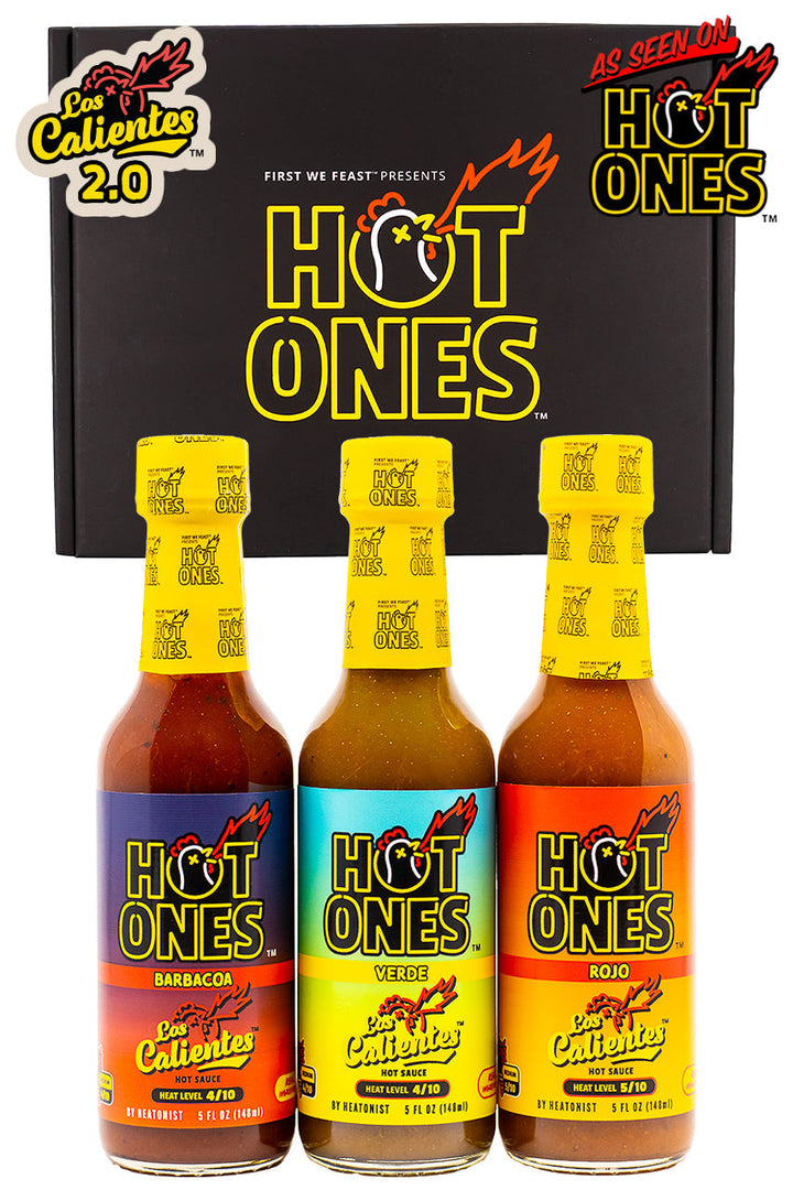 Los Calientes Trio Pack | Hot Ones Hot Sauce I6