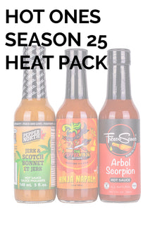 Hot Ones Hot Sauce Heat Pack - Season 25 B7