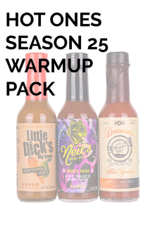 Hot Ones Hot Sauce Warmup Pack - Season 25 F7