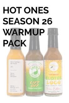 Hot Ones Hot Sauce Warmup Pack - Season 26 X8