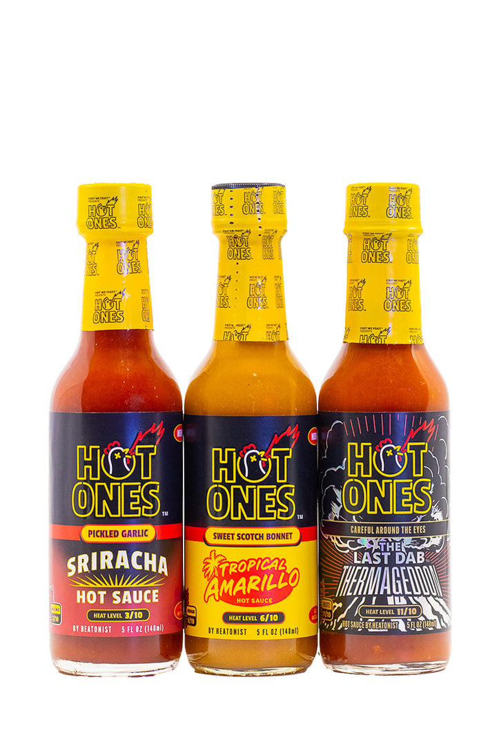 Hot Ones Hot Sauce Trio Pack - Season 28 D3