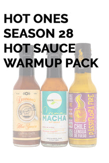 Hot Ones Hot Sauce Warm Up Pack - Season 28 X0