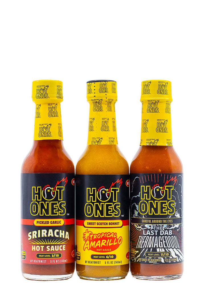 Hot Ones Hot Sauce Trio Pack - Season 29 Q7