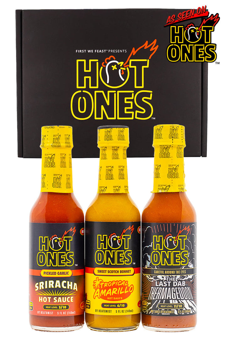 Hot Ones Hot Sauce Trio Pack - Season 30 W9