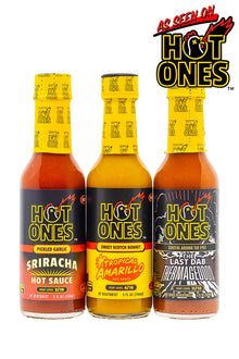 Hot Ones Hot Sauce Trio Pack - Season 30 Z2