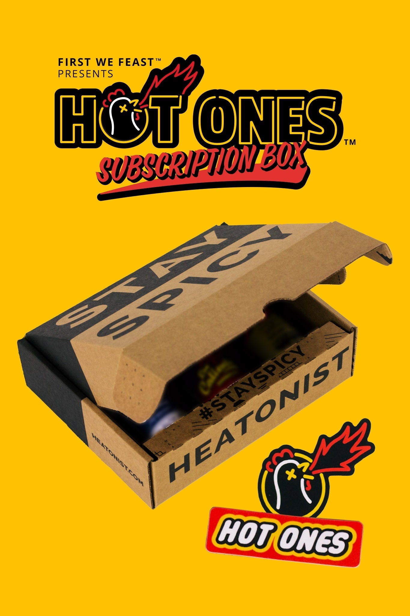 Monthly Hot Ones Box V1