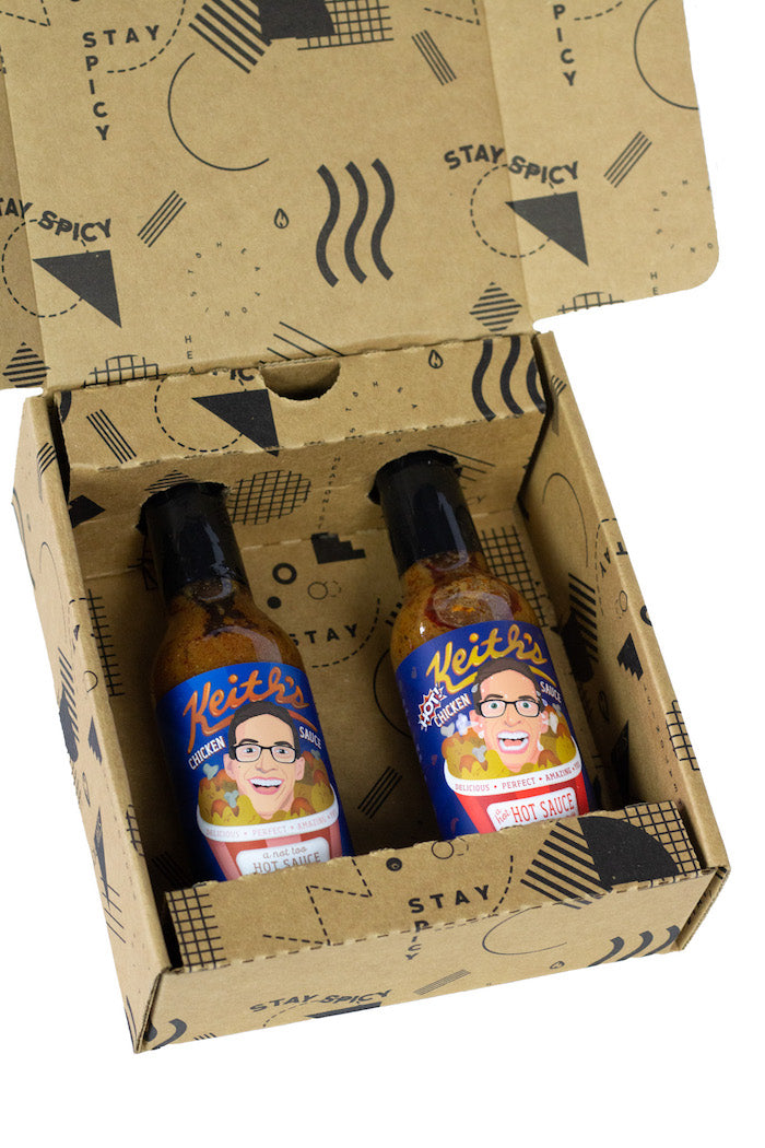 Keith's Chicken Sauce Hot Sauce Duo Pack | Keith's O0