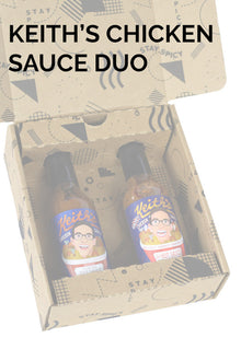 Keith's Chicken Sauce Hot Sauce Duo Pack | Keith's O0