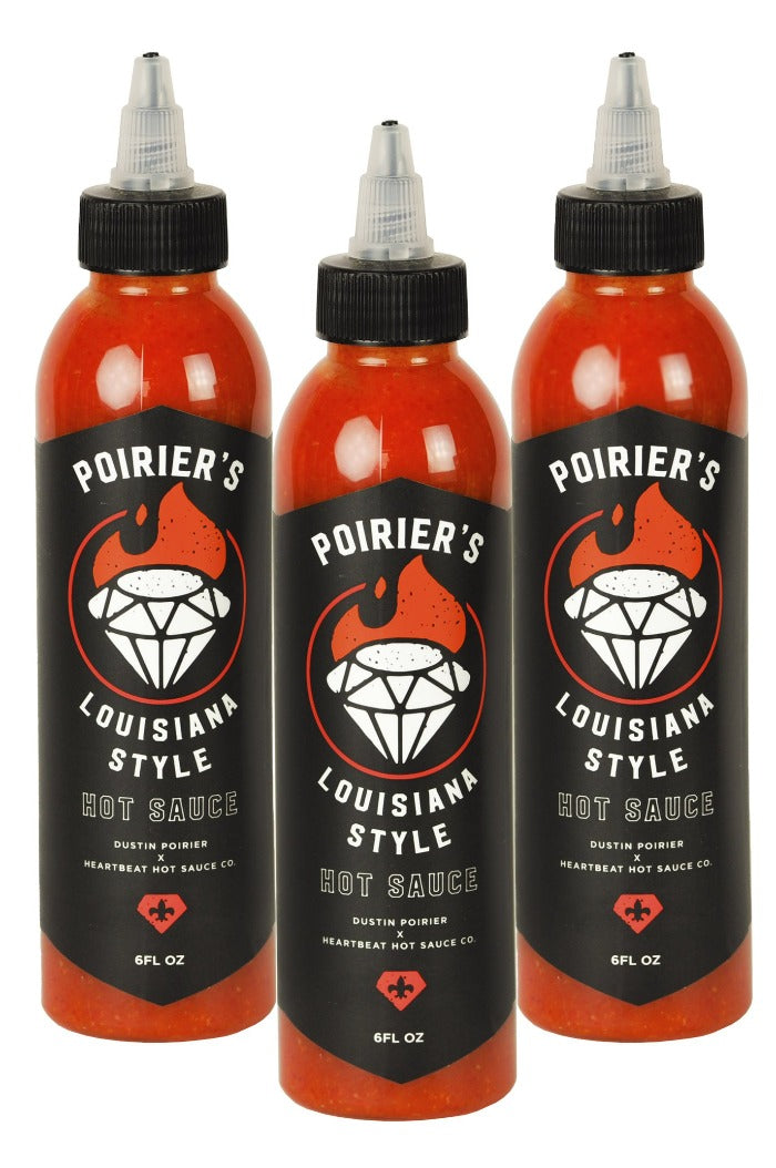 Dustin Poirier Hot Sauce 3 Pack | HEATONIST W3
