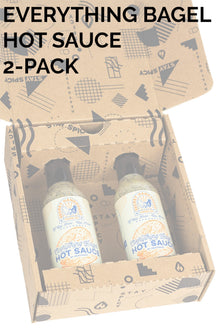 Secret Handshake Food Co Everything Bagel Hot Sauce 2-Pack W5